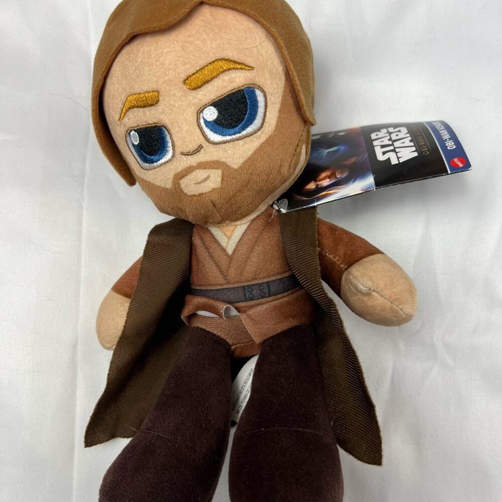 Star Wars Obi-Wan Kenobi  9.5" Plush Mattel 2022 Lucas Film Ltd New with Tag